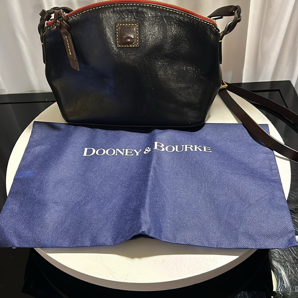 Dooney & Bourke Black Leather Crossbody Bag - Picture 10 of 10